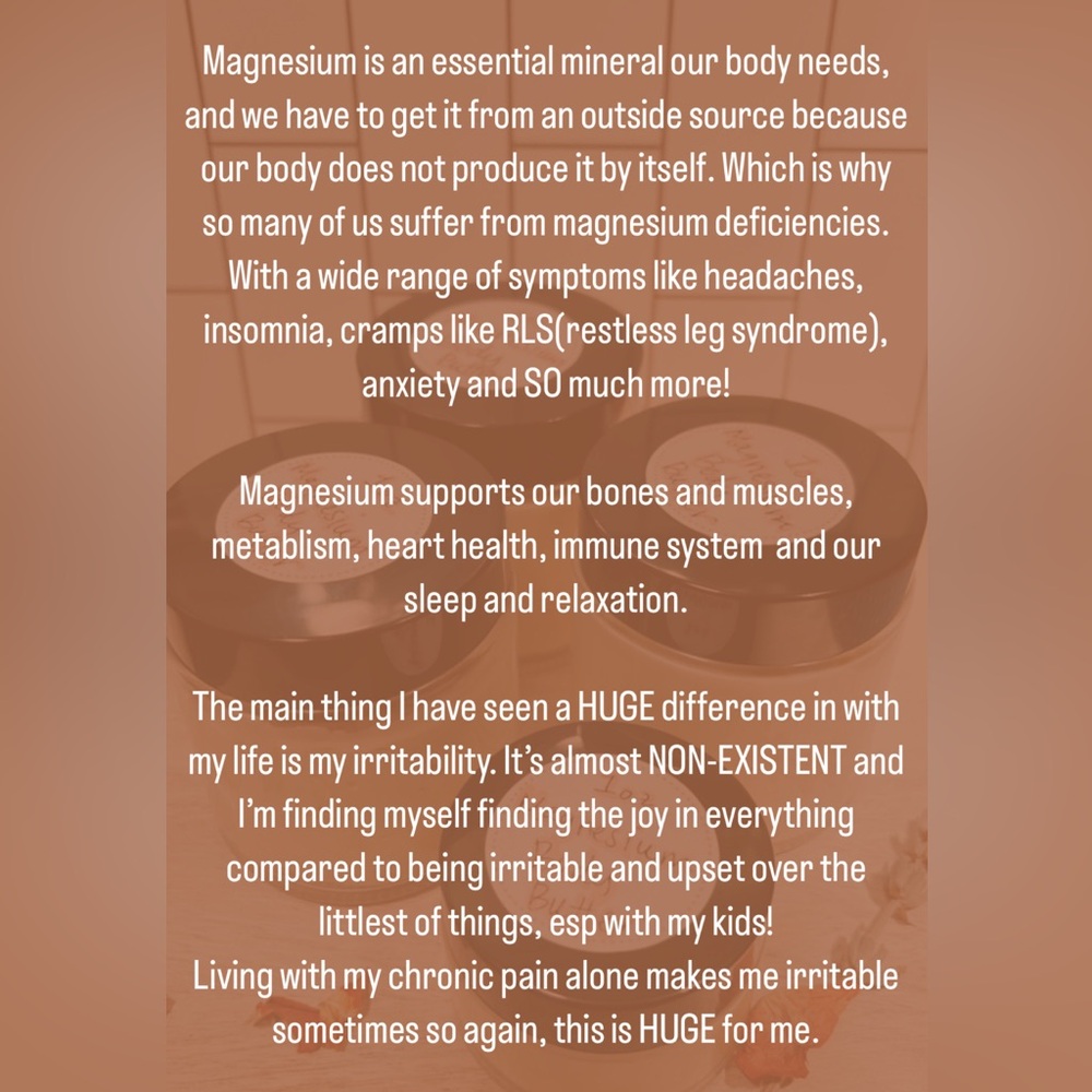 MAGNESIUM✨ESSENTIAL KEY MINERAL FOR YOUR BODY! - Picture 2 of 5